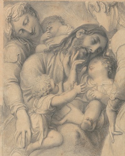 Christ Blessing Little Children by Richard Cosway